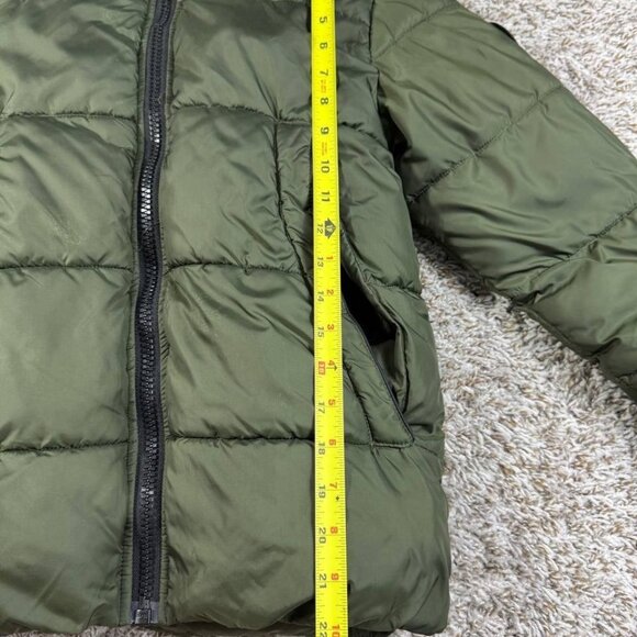 Michael Kors Kids Puffer Jacket Green Hooded Winter Coat Size (See Measurements) - Picture 12 of 16